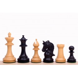 Corinthian Ebonised 3,75" chess pieces